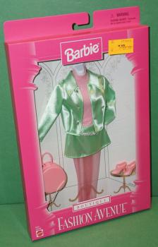 Mattel - Barbie - Fashion Avenue - Boutique - Lime Green/Pink Ensemble - наряд